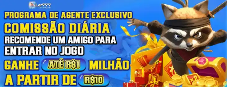 Banner de bônus e promoções Ler777 cassino