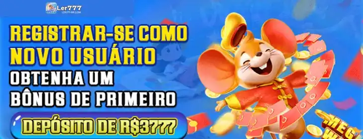Banner de bônus e promoções Ler777 cassino.